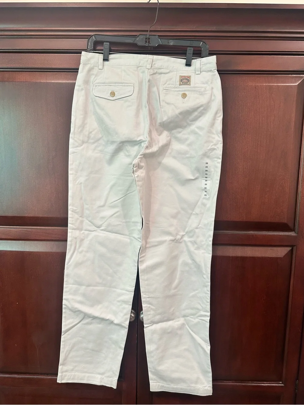 Boys Ralph Lauren White Pleated Chino Pants